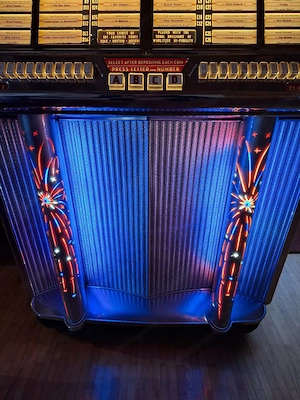 Musikbox Wurlitzer aus den 55 Jahren Bild 5