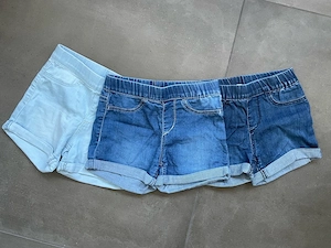 Jeanshosen-Set kurz für Mädchen, Gr. 98 