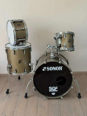 Sonor SQ2 Drumset neuwertig RAL 1035