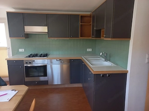 Küche mit Miele Geräten und Gasherd Bild 3