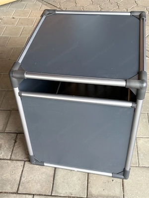 Trixie Transportbox Aluminium graphit M-L Bild 2