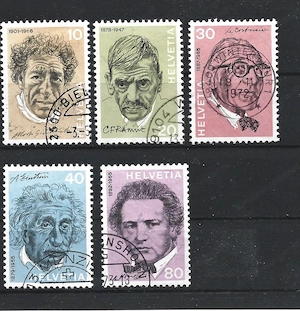 1972 Schweiz Porträtmarke