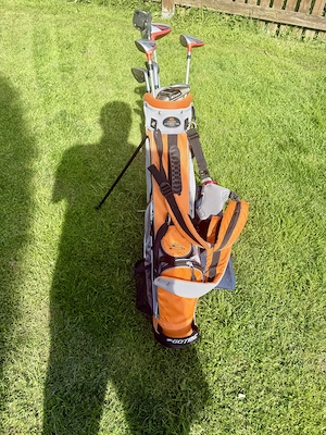 Ping Kinder Jugend Golfbag mit Schlägern für Linkshänder