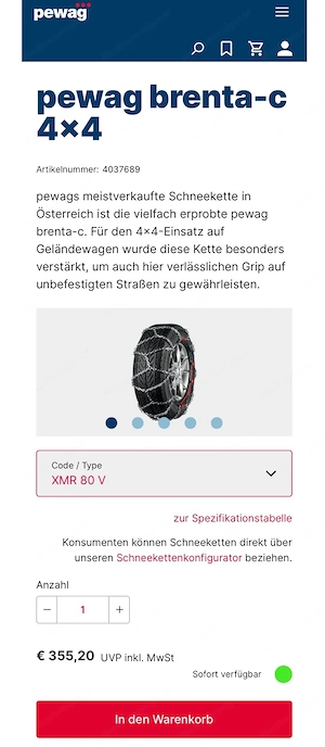 Pewag Offroad.- Gelände.- Schneeketten  Bild 4