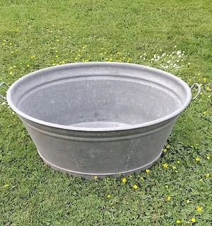 XXXL Zinkwanne Bild 2