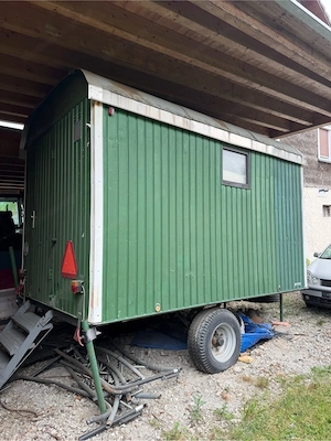 Bauwagen, Wohnwagen, Ausgebauter Bauwagen  Bild 2