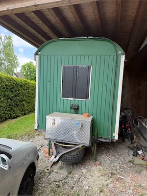 Bauwagen, Wohnwagen, Ausgebauter Bauwagen  Bild 3