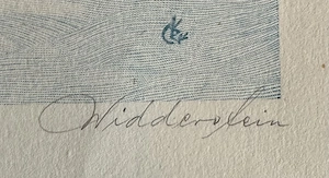 Julius Heilenmann Originale Holzstiche signierte Mappe "6 Landschaften" Bild 20