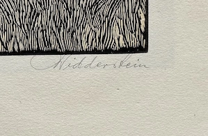 Julius Heilenmann Originale Holzstiche signierte Mappe "6 Landschaften" Bild 16