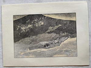 Julius Heilenmann Originale Holzstiche signierte Mappe "6 Landschaften" Bild 12