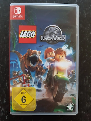 Nintendo Switch Set: Lego Jurassic World + Mario Rabbids (NEU) Bild 3