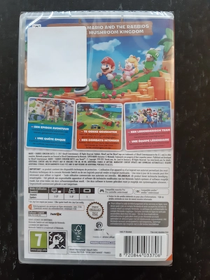 Nintendo Switch Set: Lego Jurassic World + Mario Rabbids (NEU) Bild 9