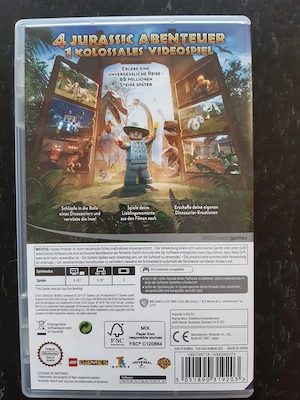 Nintendo Switch Set: Lego Jurassic World + Mario Rabbids (NEU) Bild 4