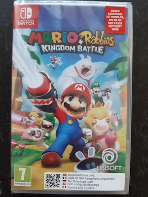 Nintendo Switch Set: Lego Jurassic World + Mario Rabbids (NEU) Bild 8