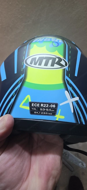 Motorradhelm für Kinder Bild 2