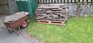Porphyrplatten ca. 25 m2 auch Kleinmenge Bild 3