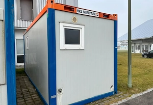 Sanitärcontainer Duschcontainer WC Container Containex 20ft Bild 4