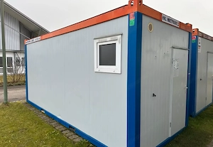 Sanitärcontainer Duschcontainer WC Container Containex 20ft