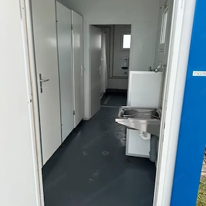 Sanitärcontainer Duschcontainer WC Container Containex 20ft Bild 5
