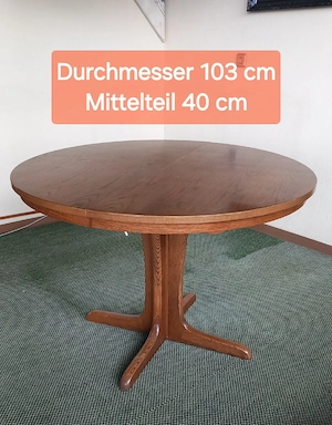 Tisch Rund ausziehbar