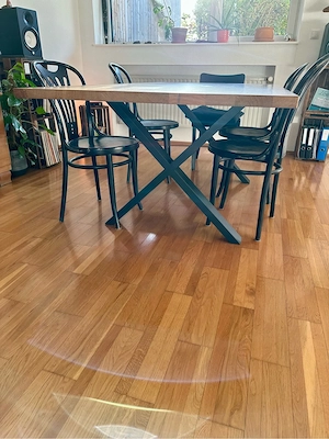 Eichentisch Massiv 200x102cm Bild 3