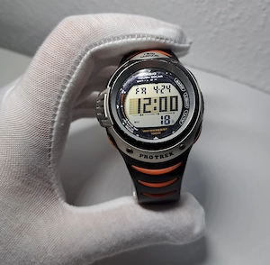 Casio Pro Trek PRG-100 Outdoor-Uhr - Tough Solar - Twin Sensor Bild 2