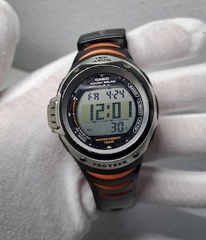 Casio Pro Trek PRG-100 Outdoor-Uhr - Tough Solar - Twin Sensor Bild 3
