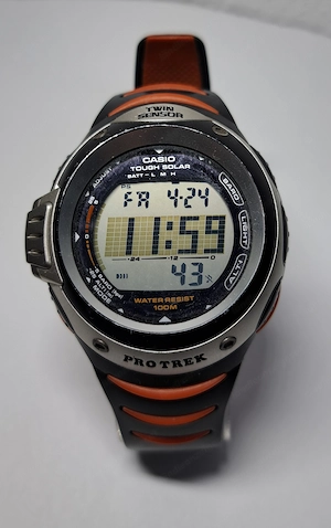 Casio Pro Trek PRG-100 Outdoor-Uhr - Tough Solar - Twin Sensor