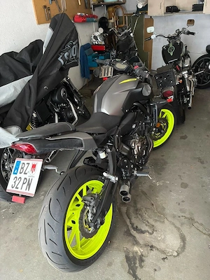 Yamaha MT-07 A2 Motorrad Bild 5