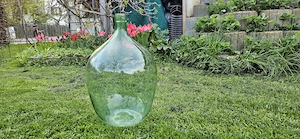 Glasballon Flasche Deko