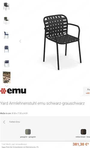 Gartenmöbel - Set Tisch und Stühle  Bild 5