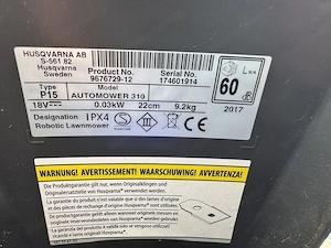 Mähroboter Husquarna Automower 310 Bild 6