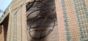 vintage SWEDEN Hocker Bild 2