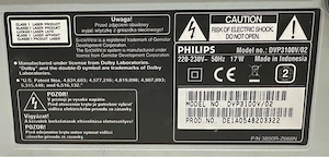 Philips DVD + Videoplayer DVP- 3100 Bild 7