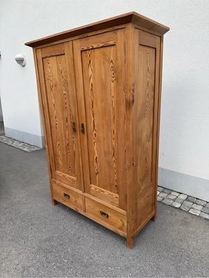 Massiv Holz, Antiker Schrank Bild 4