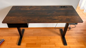 höhenverstellbarer Schreibtisch 1,4x0,6m Bild 2