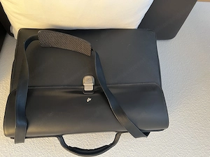 Neuwertige Herren Leder Aktentasche MANDARINA DUCK Bild 2