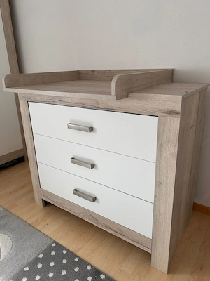 Wickelkommode mit Schubladen Bild 3