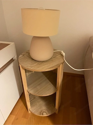 Nachtkästchen Beistelltisch NEU MASSIV Bild 3
