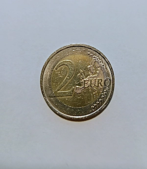 2 Euro Strichmännchen Münze Bild 2