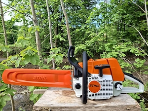 Motorsäge Stihl 036 - komplett neu gerichtet - 4,5 PS - 45 cm Schwert (Profisäge) Bild 3
