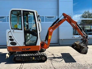 Terex TC16 mit Kabine Minibagger Bagger MS01 2 Löffel Bild 3