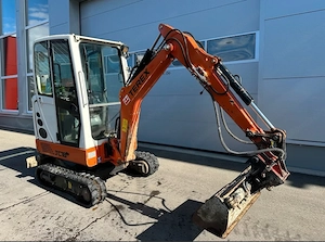 Terex TC16 mit Kabine Minibagger Bagger MS01 2 Löffel Bild 4