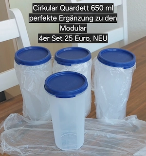 Cirkular Quardett Tupperware NEU