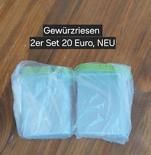 Gewürzriesen Tupperware NEU