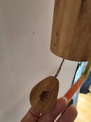 Koshi Klangspiel Erde, Feuer, Wasser, Luft - auch im Set erhältlich 150 Euro - Holz Windspiel Bild 9