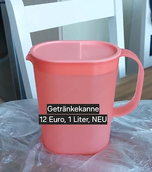 Getränkekanne Tupperware NEU