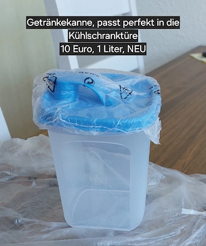 Getränkekanne Tupperware NEU