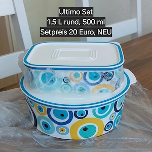 Ultimo Set Tupperware NEU
