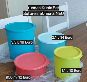 Kubix Set Tupperware NEU